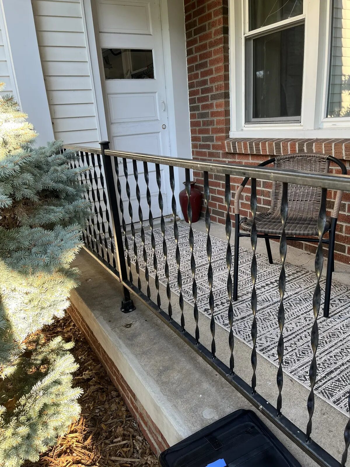 Front porch before renovation